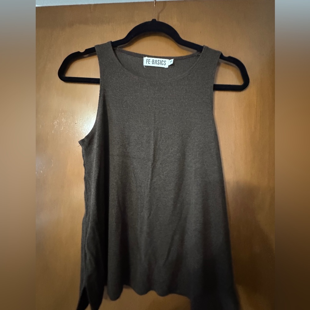 Fighting Eel Dark Brown Tank Top